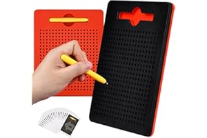 BLUESEABUY 2 Pièces Planche à Dessin Magnétique Tableau Magnétique pour Enfants Tablette Magnetique Dessin Magnétique Tablette pour Voyage Cadeaux pour Enfants