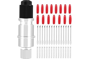 Gokelomg Wysoka Twardo?? do Graphtec CB09 Cameo Uchwyt + 15 sztuk ostrzy winylowych Cutter Traceur 45 stopni