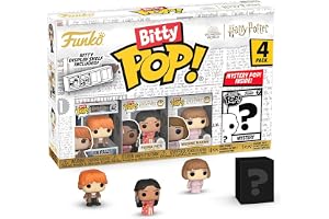 Funko Bitty Pop! HP GoF - Ron 4pkE en överraskning mystisk minifigur - 0,9 tum (2,2 cm) - Harry Potter samlarobjekt - Stapelb