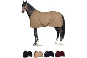 Couverture Polaire Horze Kiel, Marron, 125