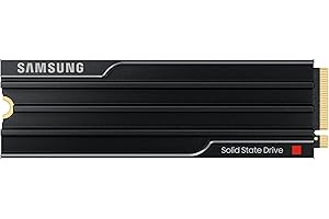 Samsung Memoria MZ- VAP2T0CW 9100 PRO SSD Interna 1TB, Con Disipador de Calor, PCIe 5.0 x4, NVMe 2.0, Memoria Diseñada para Profesionales y Jugadores, Compatible con PC, Móvil y Consola de Juegos