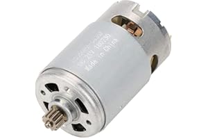 PAULLICE Moteur à courant continu-industriel à deux vitesses 12 dents moteur à courant continu pour accessoires de perceuse électrique(21V)