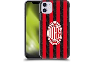 Head Case Designs Licenza Ufficiale AC Milan Home Kit per Stemma 2025/26 Custodia Cover Dura per Parte Posteriore Compatibile con Apple iPhone 11