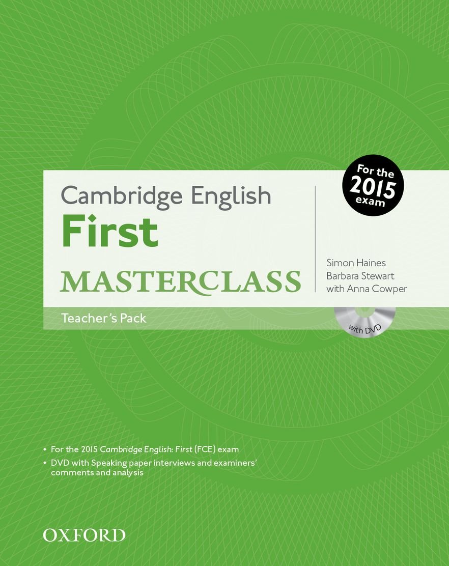 Cambridge English: First Masterclass: Cambridge English First Certificate Masterclass. Teacher's Pack Ed 2015