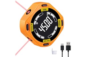 XINJIAYI Winkelmesser Digital, 5-Seite Winkelmesser Digital Magnetisch mit Laser-Nivellierungswerkzeug, Neigungsmesser Digital für Zimmerei, Bau, Heimwerker, Levelbox für Holzbearbeitungsmessungen