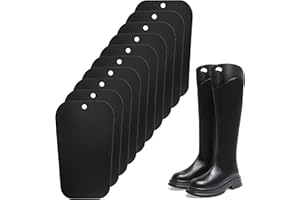 HEVEER Wkładki do kształtowania butów, 10 sztuk, wielokrotnego użytku, wysokie wsparcie, drzewa, buty, stojak, plastikowe uchwyty na buty, zapobiegające zginaniu i zagnieceniom