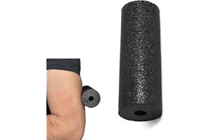 BVSRCP Faszienrolle klein, 1-teilig faszienrolle 15 cm mittel-hart im Set in schwarz Faszienrolle, Harte Massagerolle für Yoga, Regeneration nach Sport, für Anfänger und LeistungssportlerFaszienrolle