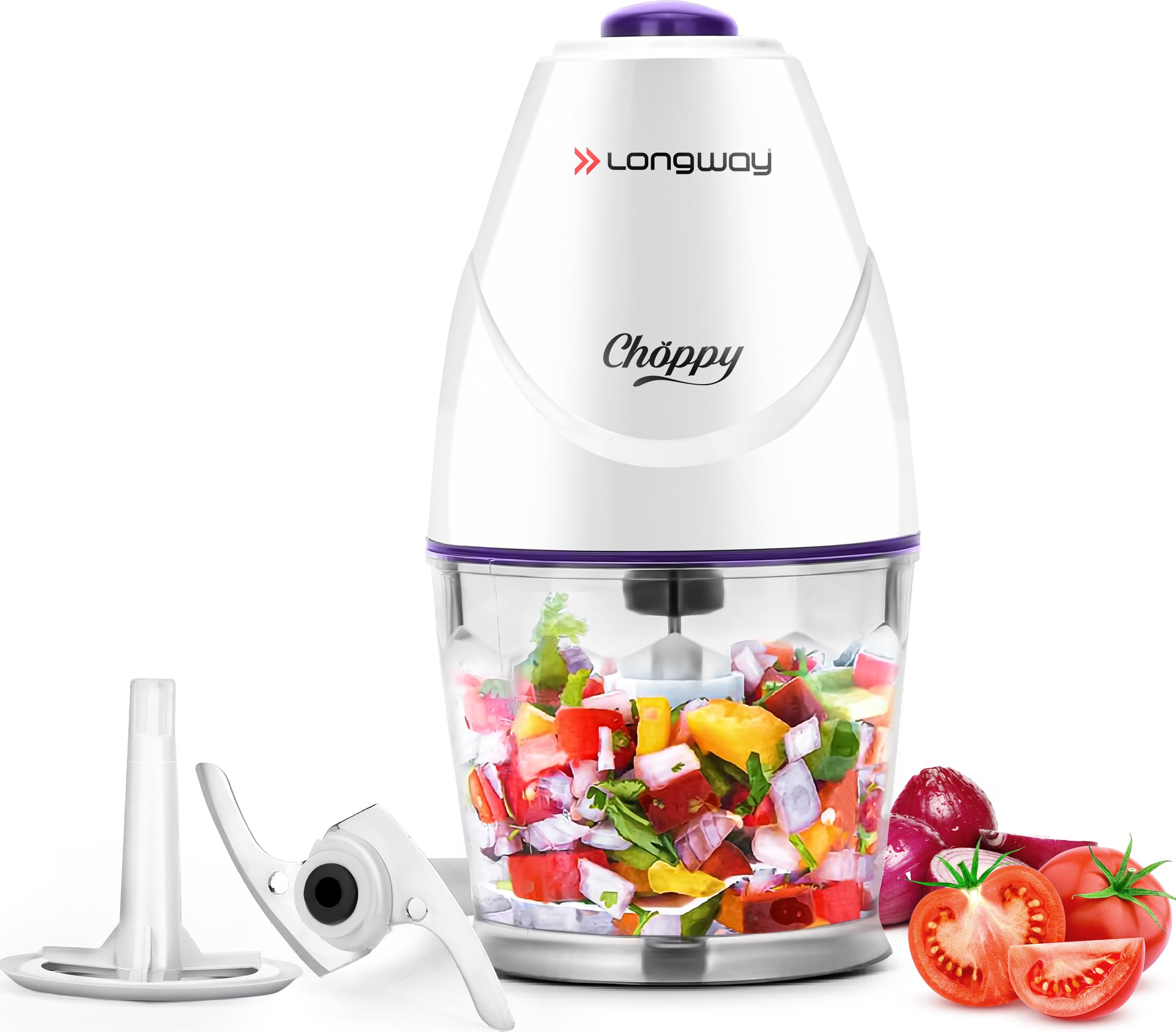 Longway Choppy 400W Electric Vegetable Chopper Review - Versatile & Efficient