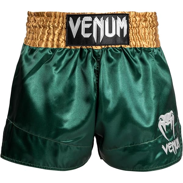 Buddha Fight Wear - Short Retro Zippy Muay Thai - Tissu satiné - Modèle européen Standard - Grande adaptation à la morphologie de Chaque Combattant - Multicolore - Taille L