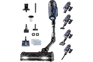 Rowenta X-Force Flex 12.60 Aqua Aspirateur Balai Laveur sans Fil, Aspire et Lave Simultanément, Puissance 150AW, Autonomie 45min, LED RH98C8WO