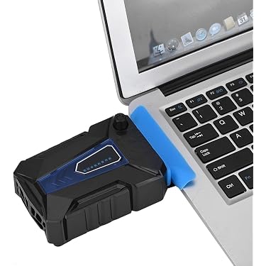 Refroidisseur Ordinateur Portable Pliable Octopus - Double Ventilateur USB - Compatible 7 à 15 Pouces - Léger Et Portable