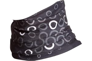 Hilltop Echarpe multifonction Tour de cou de sport - Couvre-chef - Snood pour homme et femme - 100% polyester - Motifs cool et couleurs tendance