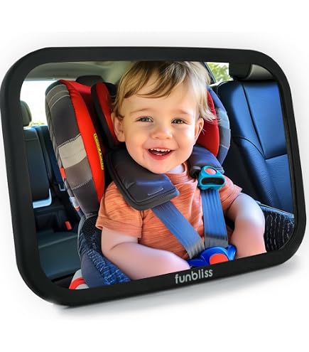 HD Baby Autospiegel Mit Clip Oder Saugnapf – 360° Drehbar, Weitwinkel Für Rückbank