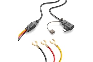 INTERPHONE INTERPHORIDESYWIRE - Ricambio Accessorio per RIDESYNC, Cablaggio 12V per Collegamento alla Batteria, Anche per Predisposizione su Altra Moto