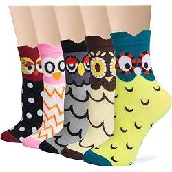 Lot De 4 Paires De Chaussettes D'Hiver Pour Femme - Motifs Chiens, Laine Douce, Taille Unique 35-40, Cadeau Marrant