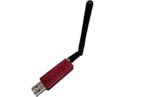 ITSTUFF CC2531 Zigbee USB-Stick + Firmware für openHAB ioBroker FHEM zigbee2mqtt mit SMA-Antenne Gehäuse rot