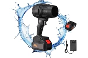 JEEEUN Turbodry Car Dryer, Car Dryer Air Blower, turbo dryer blower for car, Turboglass Car Blower, Portable Cordless Turbodry Plus Car Dryer (Blue)