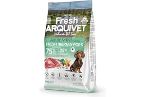 Arquivet Fresh Mini Porc Ibérique - Aliment Semi-Humide pour Chiens de Petite Race - 2,5 kg