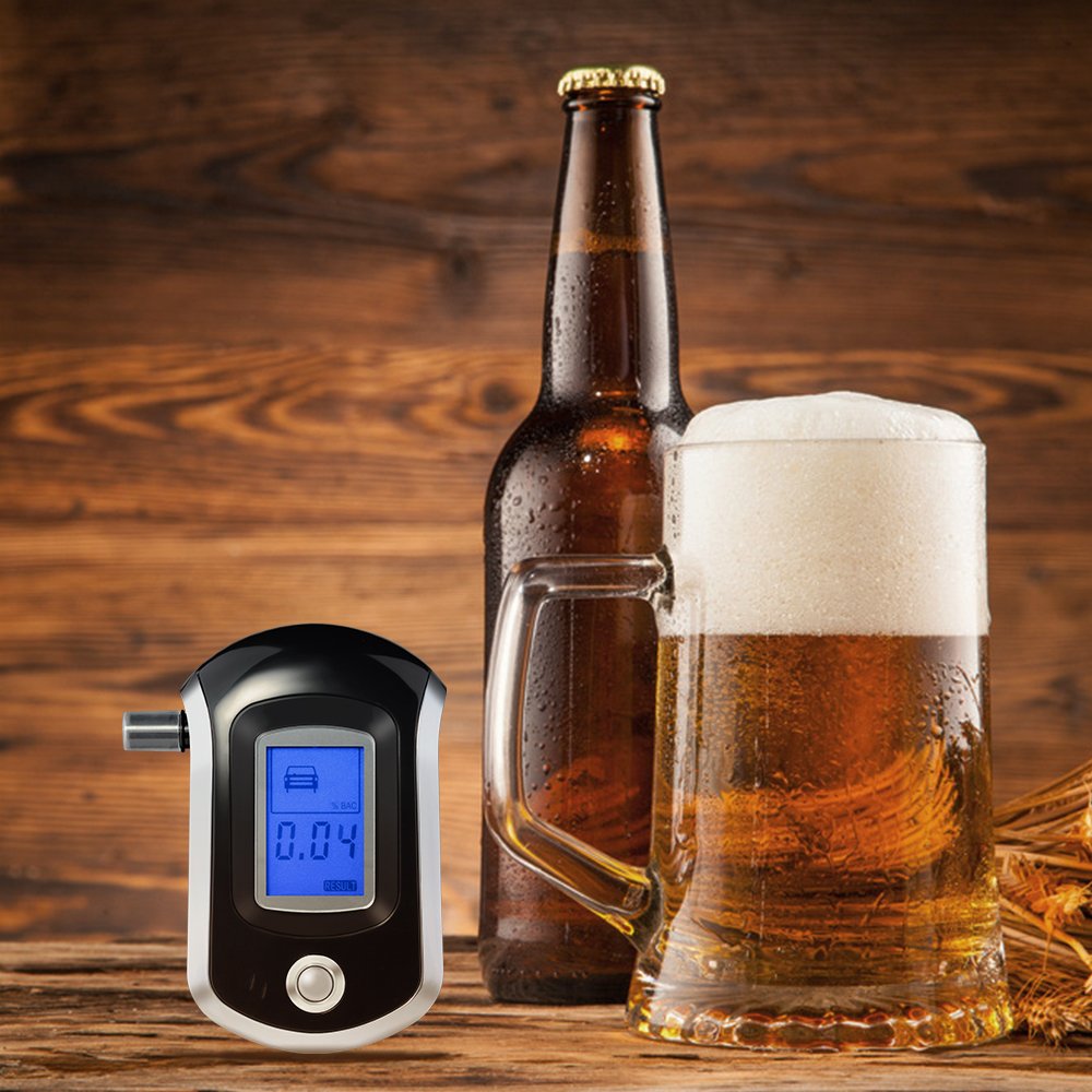 Alcohol-Tester-20-Pcs-MouthpiecesVicTsing-Breathalyzer-Digital-Breath-Analyzer-with-Semi-conductor-Sensor-Large-Digital-LCD-Display-Blue-Background-Light-Great-for-Night-Reading