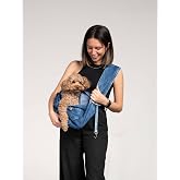 Jean K&ouml;pek Taşıma &Ccedil;antası, K&ouml;pek Ana Kucağı 0-8kg Mavi
