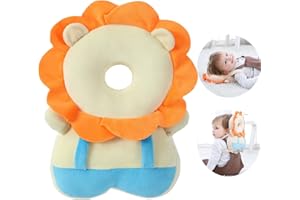 Afufu Protezione Testa Bambino Cuscino Neonato per Bambini Età 4-24 Mesi, Regolabile Cuscino Anticaduta Bambino, Cuscinetti Protettivi per la Testa del Bambina