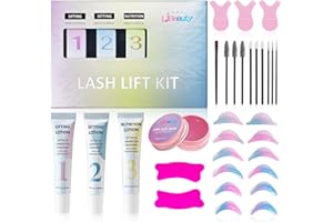 Libeauty Lash Lift Kit, 10ml Eyelash Lift Kit with Lash Lift Balm, Eyelash Perming Kit, Brow Lamination Kit, Tubular Design, Precise Control of the Amount of Lotion, At Home and Salon Use