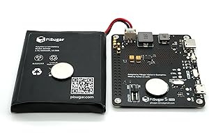 Pisugar S Plus Portable 5000mAh UPS Lithium Battery Power Module Platform for Every Raspberry Pi 3B/3B+/4B Model Accessories handhold (not include Raspberry Pi)
