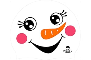 SportySwim Silicone Christmas Swim Caps