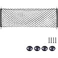 Autotrends Car SUV Rear Cargo Trunk Storage Organizer Net Plus Mounting Kit