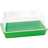 Romberg Gewächshaus M (Vertiefungen für Quelltabletten, Wasserrinnen, Haube mit Belüftungslöcher und Schieberegler) 10294117