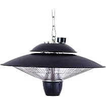 SORTFIELD Electric Patio Heater, 2000W，Ceiling Mounted, Outdoor or Indoor  Use … : Amazon.co.uk: Garden