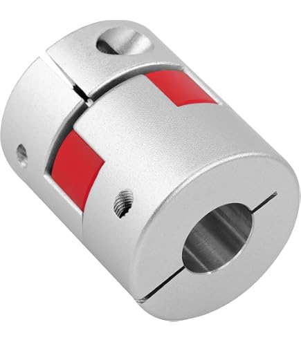 Acoplador Flexible De Eje De Latón - Juego De 6 Piezas Con Tornillos Y Llave Hexagonal - Para Ejes De Motor De 2mm A 5mm