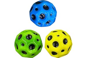 Keyoung Astro Jump Ball Moon Ball Globe Galaxy Spaceballs Bouncy Ball Bouncing Jumper Space Balls Party for Kids