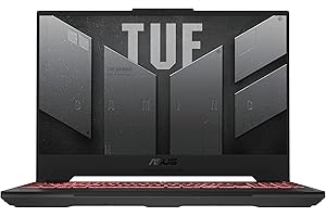 ASUS TUF Gaming A15 FA507NV - Ordenador Portátil Gaming de 15.6" Full HD 144Hz (AMD Ryzen 7 7735HS, 16GB RAM, 512GB SSD, RTX 4060-8GB, Windows 11 Home) Color Gris - Teclado QWERTY español