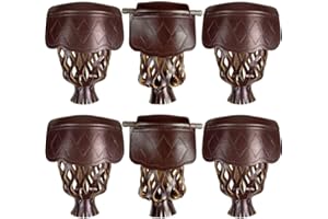 Collapsar Pool Table Pockets,Leatherette Billiard Pockets Set of 6,Replacement Pockets for Pool Table Accessories