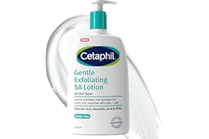 Cetaphil Gentle Exfoliating Salicylic Acid Lotion, SA Face Cream & Body Moisturiser for Dry, Rough & Bumpy Skin 236ml