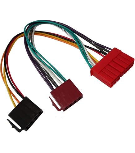 Faisceau D'adaptation Autoradio ISO Pour Volvo - Compatible S40/V40, S70/V70, Série 8/9 - Connexion 4 Haut-parleurs