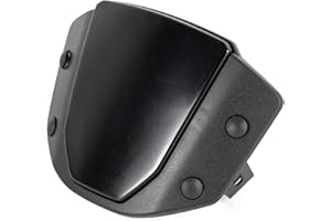 Lorababer Déflecteur de carénage de Pare-Brise Avant de Moto Compatible avec H-Onda CB650R CB1000R CB 650 R CB 1000 R 2018 2019 2020 (Noir)