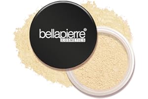 bellapierre Mineral Foundation SPF 15 - Loose Powder Foundation | Vegan & Cruelty Free Natural Makeup | Full Coverage Matte Finish | Hypoallergenic | Oil & Talc Free – 9 Grams - Ultra