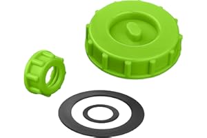 GluBot Original Zubehör - Deckel & Haltering [+ Dichtungen] - Luftdichtes Verschließen der Leimflasche - Lid & Ring - FastCap Pinava Edition