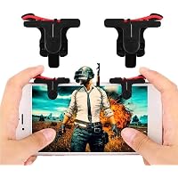Lieven ● Mortal Triggers for Immortal Game Play ● PUBG Mobile Controller Trigger ● Claw Specialist ● for All Android and iOS Devices (Red Black)