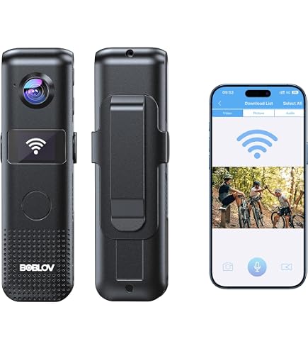 Mini Caméra D'action 1080P - Camera Sport Compacte Magnétique - Idéale VTT, Ski, Animaux - Avec Carte 32 Go