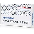 AlphaBiolabs HIV & Syphilis Test with Laboratory Results - 100% Accurate - Confidential Results - Meets BASHH, FSHR & MHRA guidelines