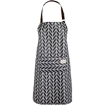 Olikked American & British Flag Apron - Waterproof Kitchen Cooking Grilling Apron For Men & Women