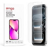 Engo Apple iPhone 17 Pro İle Uyumlu Mat Ekran Koruyucu Parmak İzi Bırakmaz Parlama &Ouml;nleyici Dayanıklı Esnek Yapılı Kırılmaz 9