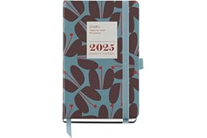 Miquelrius - Agenda 2025, Tamaño 90 x 140 mm, Agenda semana vista, Cubierta cartón forrado plastificado, Espiral, Cierre goma elástica, Papel 80 g/m², Español, Inglés y Portugués, Jessica