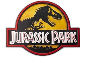 Doctor Collector Plaque en métal avec Logo Jurassic Park