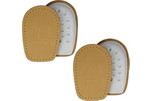 Lenzen 2 Pares de Pads in Pelle I Inserti Per Scarpe I Solette Per Scarpe Ortopediche I Uomo e Donna