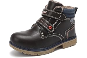 ARRIGO BELLO Bottes Enfant Hiver Fourrée Bottines Boots Fille Garçon Neige Femme Antidérapant Chaud Chaussure Taille 31-38