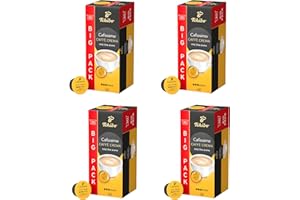 ‎TCHIBO Tchibo Cafissimo Vorratsbox Caffè Crema mild Kaffeekapseln, 120 Stück – 4x 30 Kapseln (Kaffee, mild mit sanftem Aroma), nachhaltig & fair gehandelt